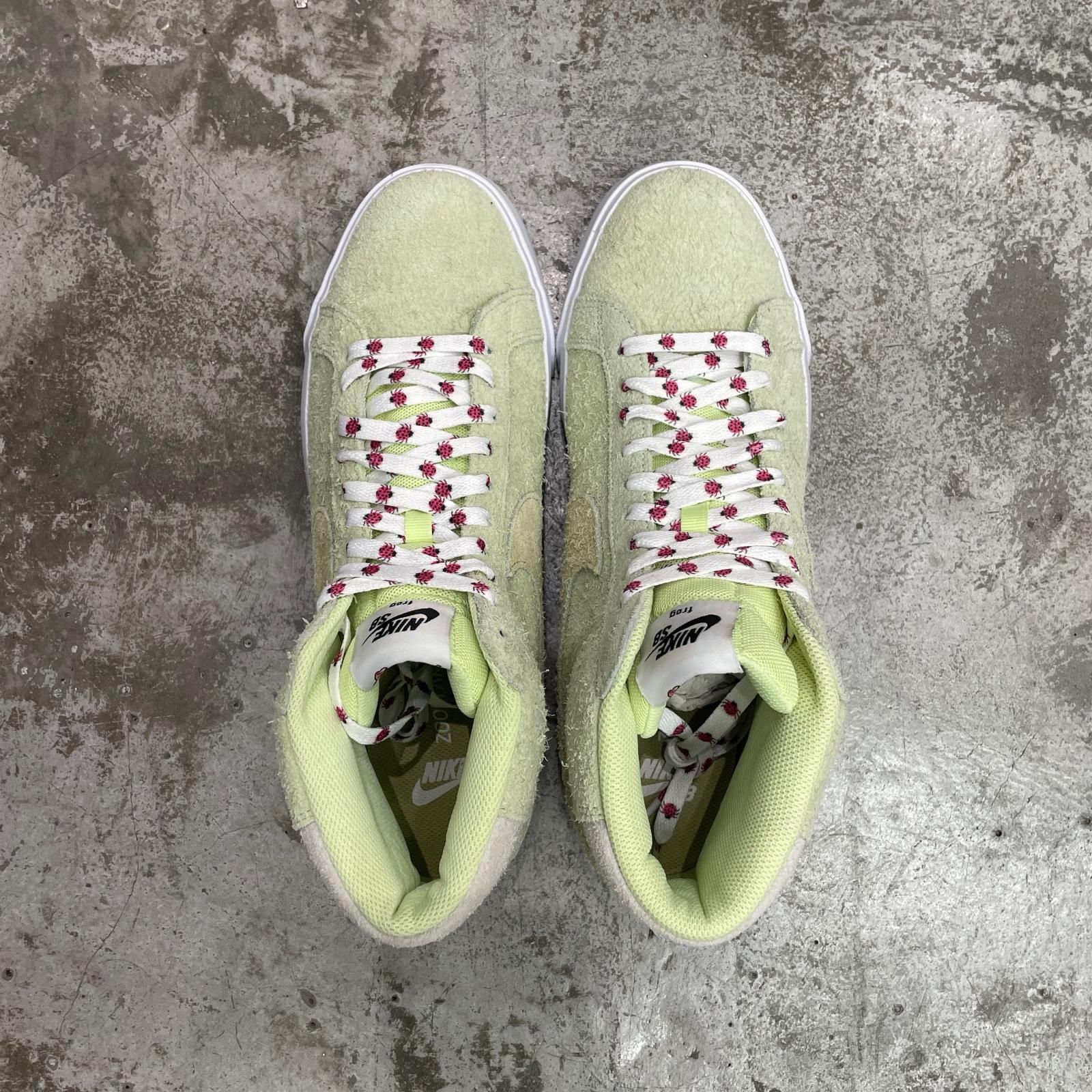 NIKE SB  × FROG SKATEBOARDS Zoom Blazer Mid ズームブレザー スニーカー ナイキエスビー  × フロッグスケートボード AH6158-300 グリーン 28 28cm （19955M） NIKE SB × FROG SKATEBOARDS Zoom Blazer Mid ズームブレザー
