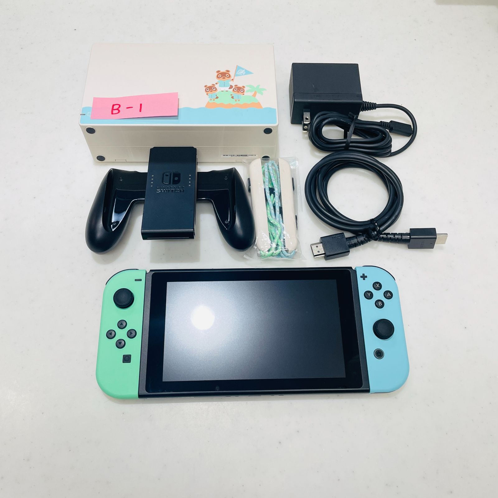 美品 2020年製 Nintendo Switch あつまれ どうぶつの森 本体セット