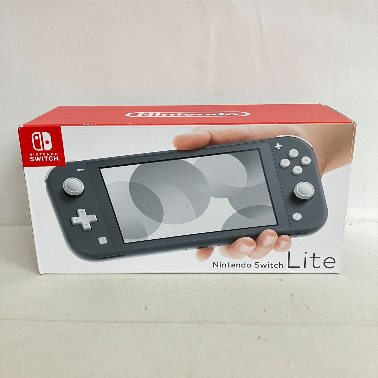 中古 Nintendo Switch Lite スイッチ ライト 本体 グレー YD7057 c090