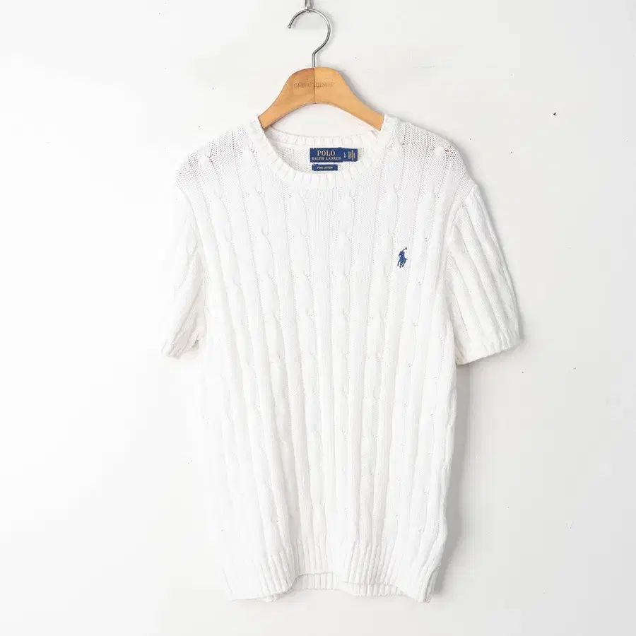 スリム77/ポロ ピマコットン ケーブル 半袖Tシャツ
