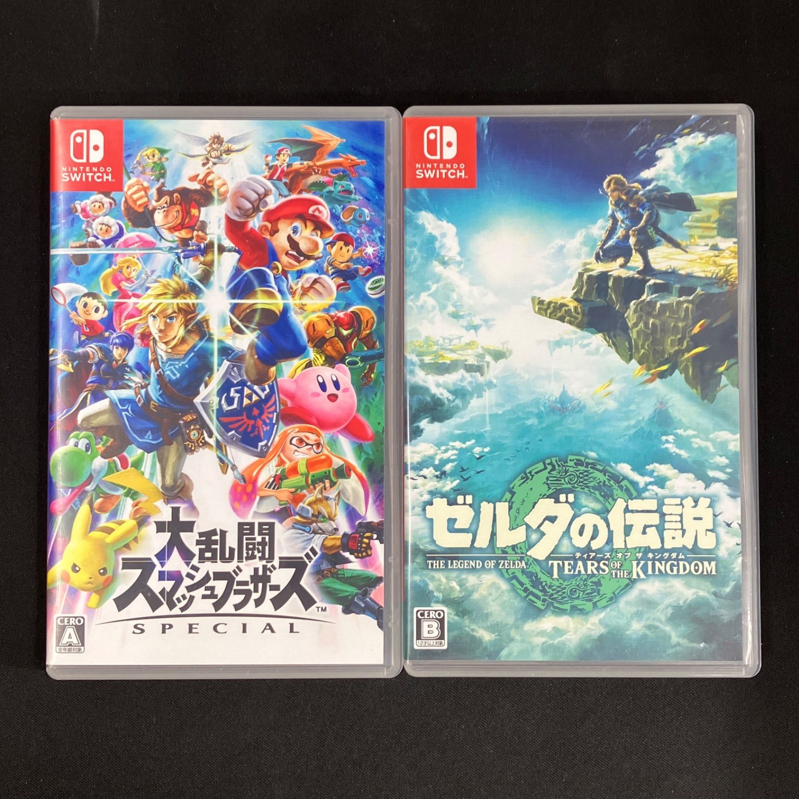 大乱闘スマッシュブラザーズSPECIAL&ゼルダの伝説ティアーズオブザキングダム 中古 Switch 大乱闘スマッシュブラザーズ SPECIAL ゼルダの伝説