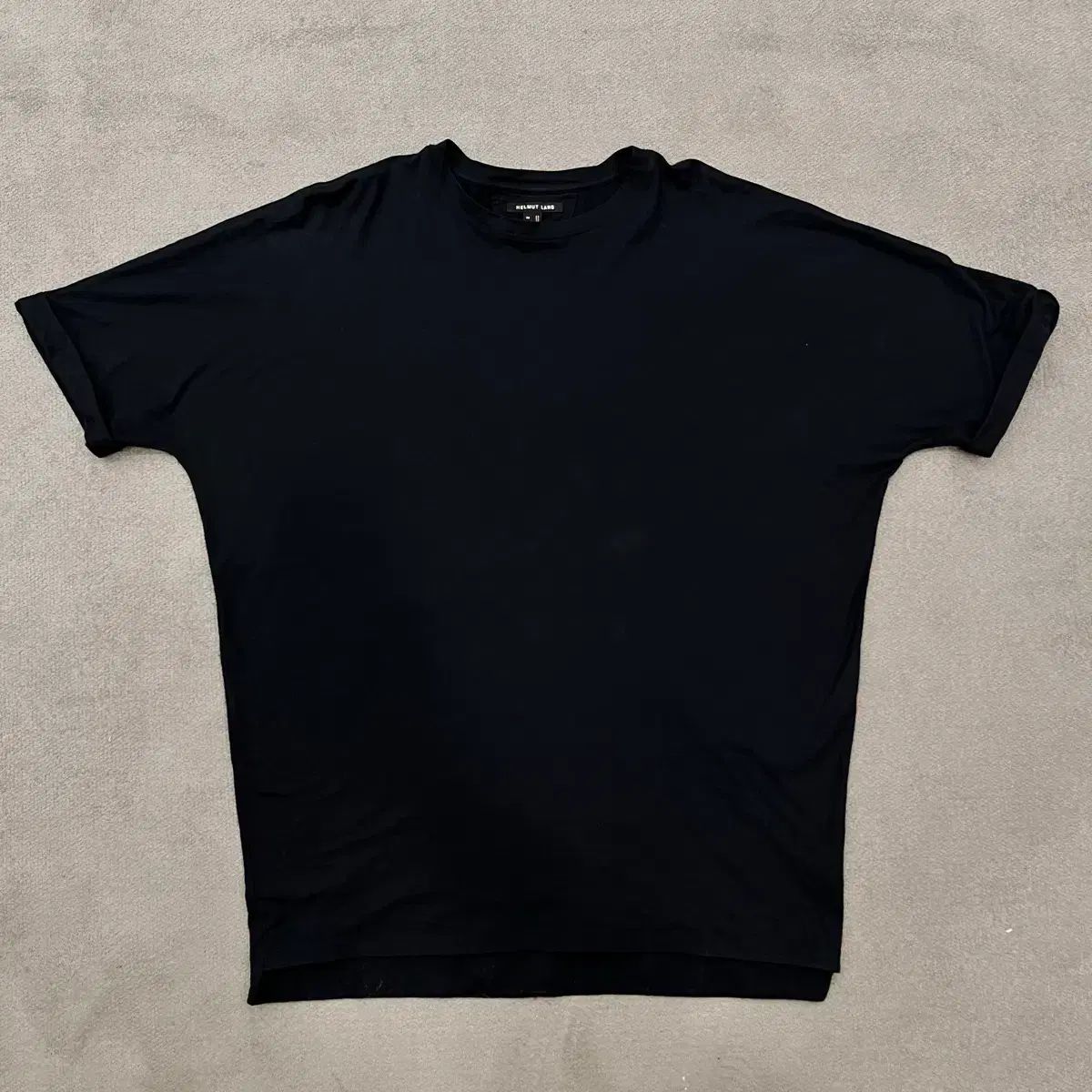 M Helmut Lang ヘルムート・ラング ブラック スティッチ 半袖 Tシャツ