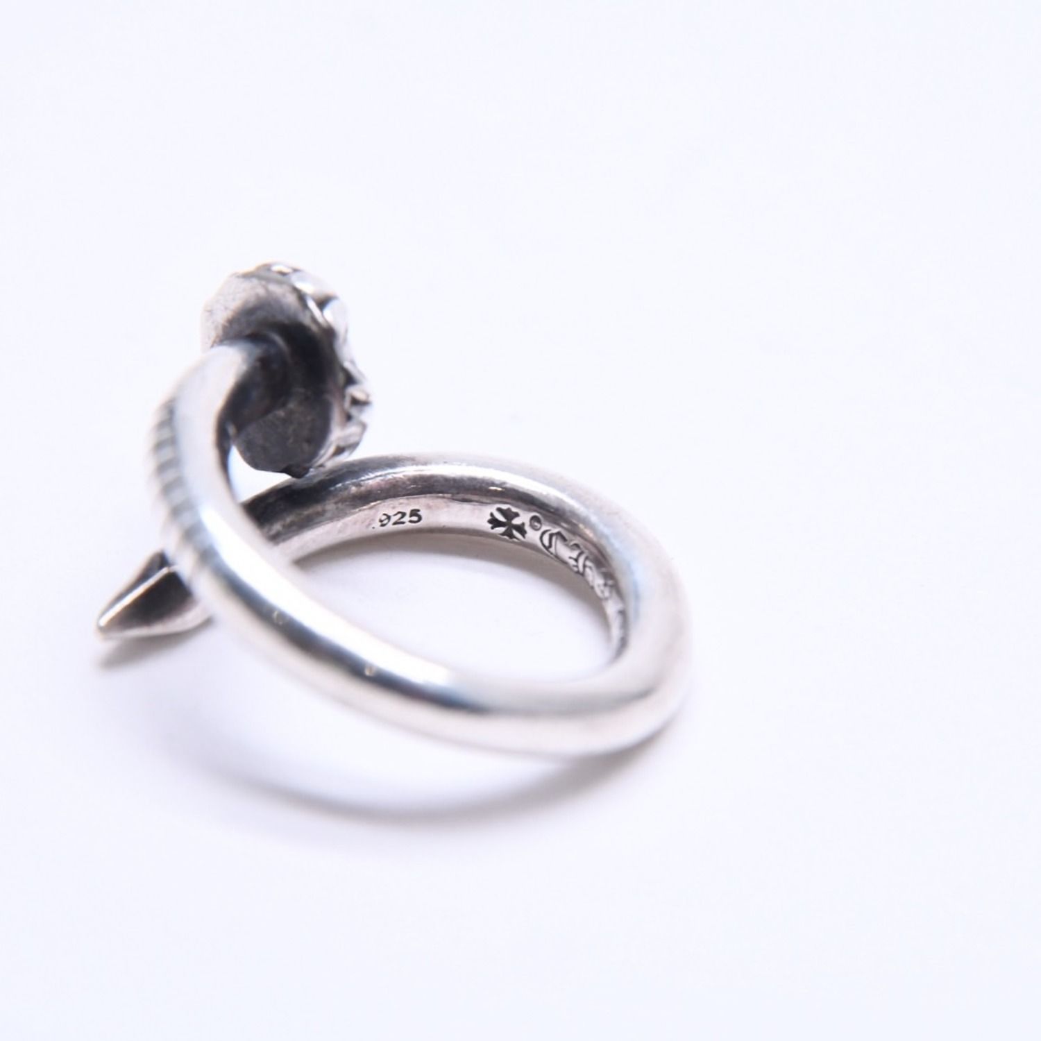 CHROME HEARTS クロムハーツ RNG NAIL W/CROSS BALL ネイル クロス