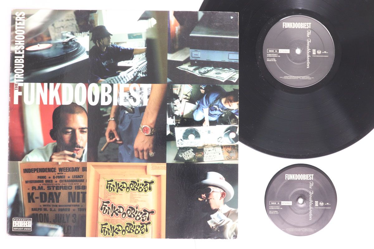 2discs LP Funkdoobiest The Troubleshooters 07863675501 RCA /00520