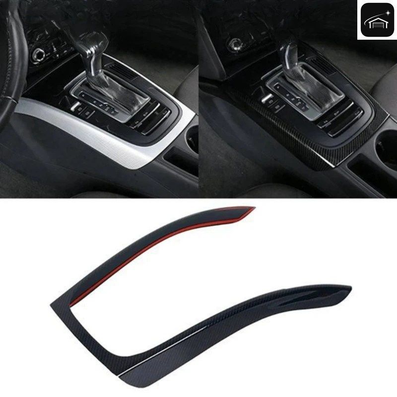アウディ A4 A4L B8 A5 2009-2016 車用センターコンソールギアシフトフレーム装飾カバー内装改造スタイリングカスタムパーツ