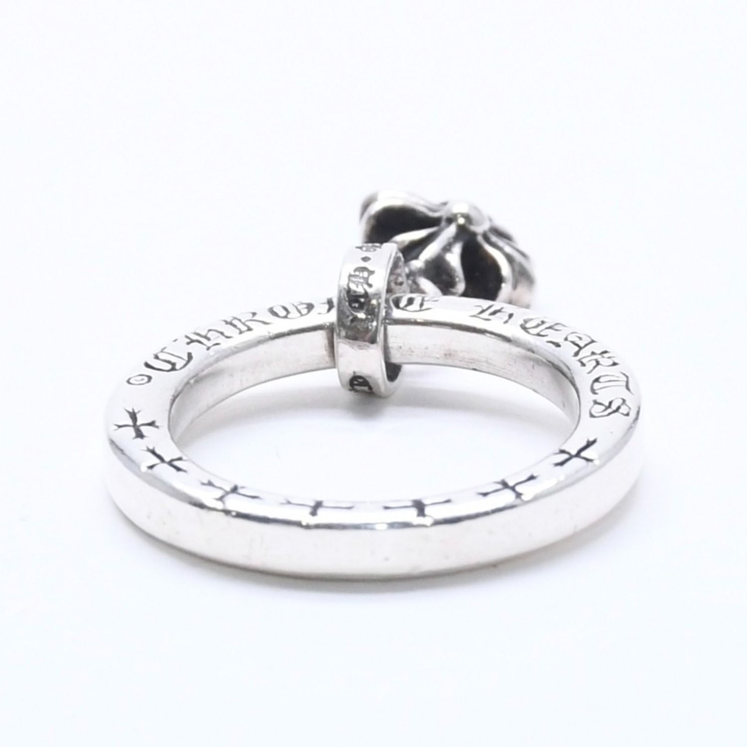 CHROME HEARTS クロムハーツ NTFL RING W/CH PLUS NTFL リング W/CH