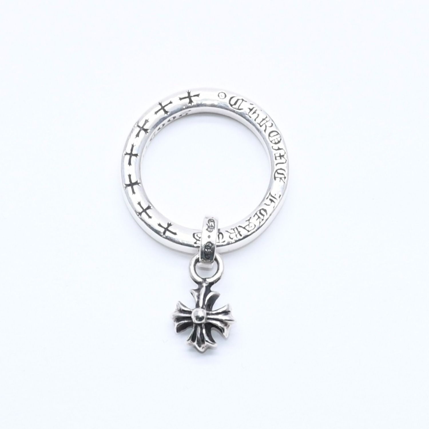 CHROME HEARTS クロムハーツ NTFL RING W/CH PLUS NTFL リング W/CH
