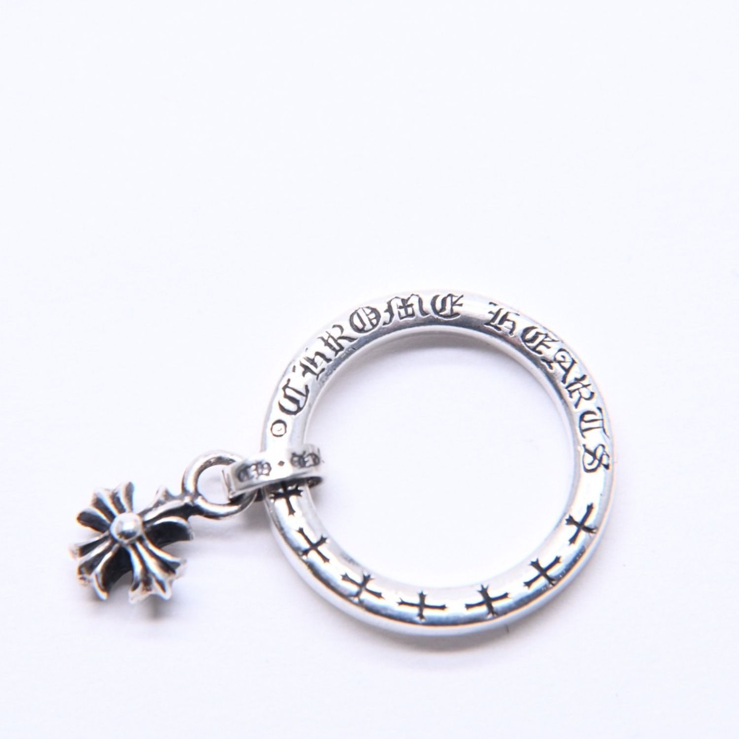 CHROME HEARTS クロムハーツ NTFL RING W/CH PLUS NTFL リング W/CH