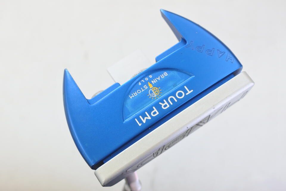 BRAIN STORM GOLF　HAPPY PUTTER TOUR POINTED MALLET US　パター　中古　ゴルフドゥ！春日井店【最短即日発送】