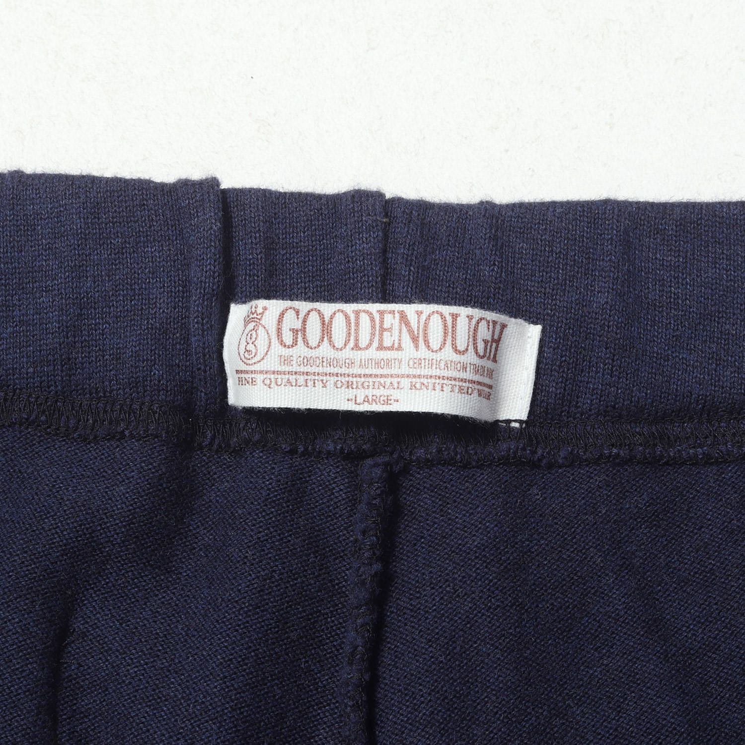 GOOD ENOUGH グッドイナフ パンツ ネイビー 紺 サイズ:LARGE 90s GE