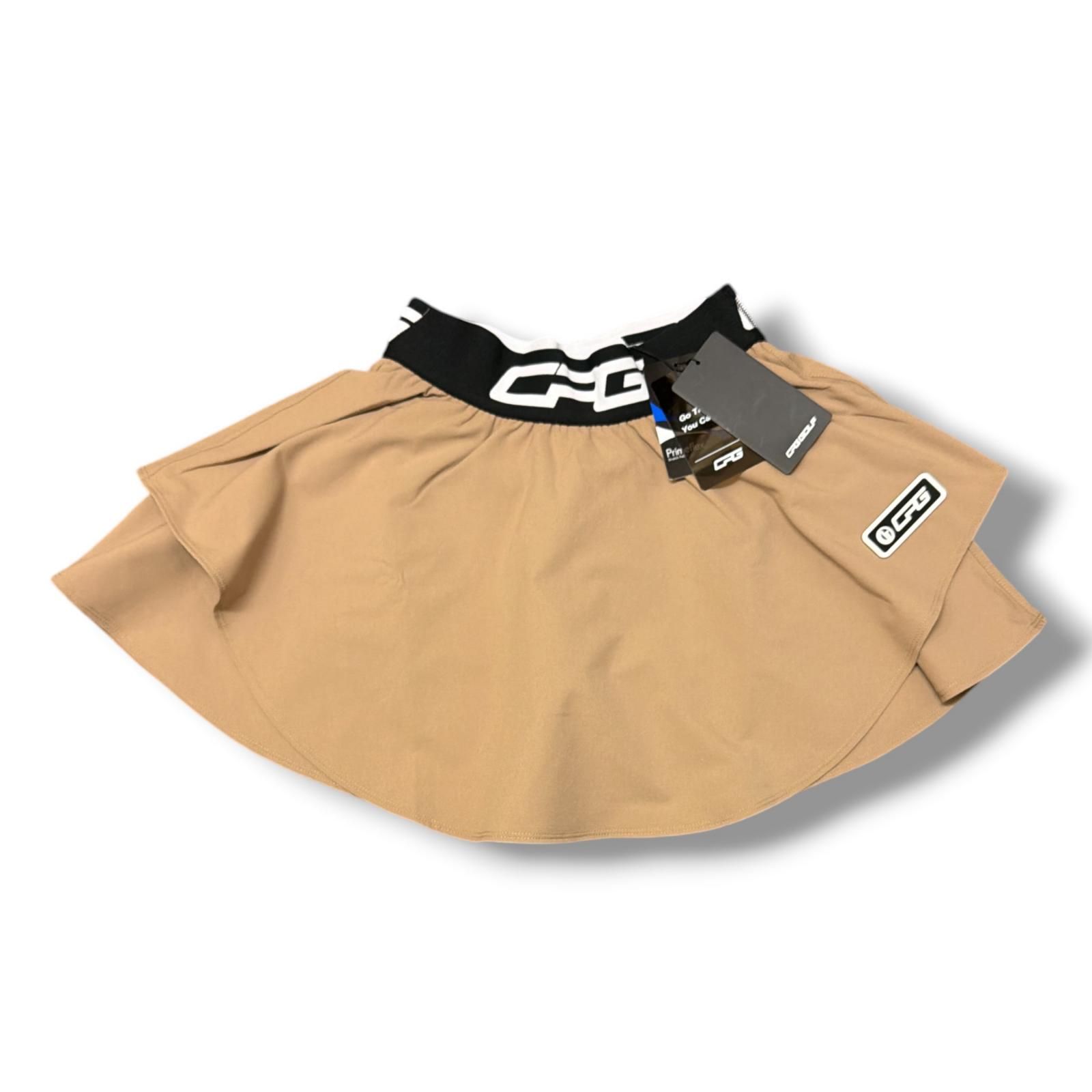 参考上代24200円 未使用 CPG GOLF 2Wayレイヤードフレアースカート