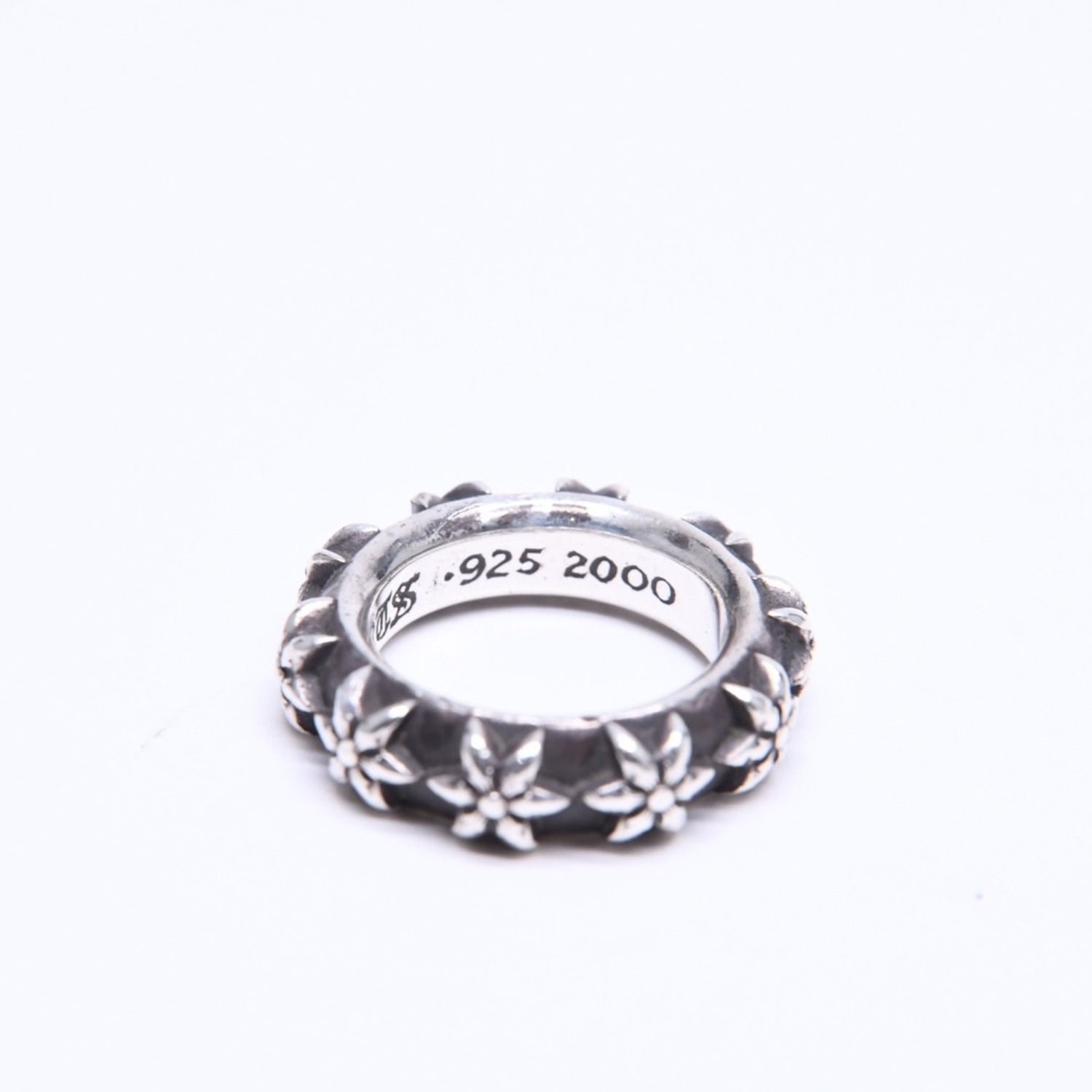 CHROME HEARTS クロムハーツ STAR BAND RING スター バンドリング 重量