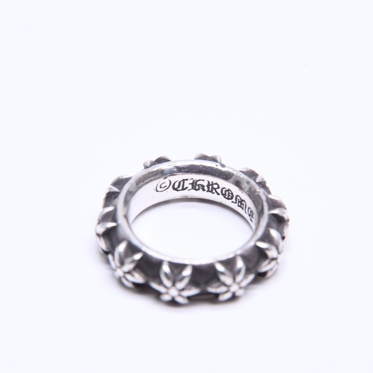 CHROME HEARTS クロムハーツ STAR BAND RING スター バンドリング 重量