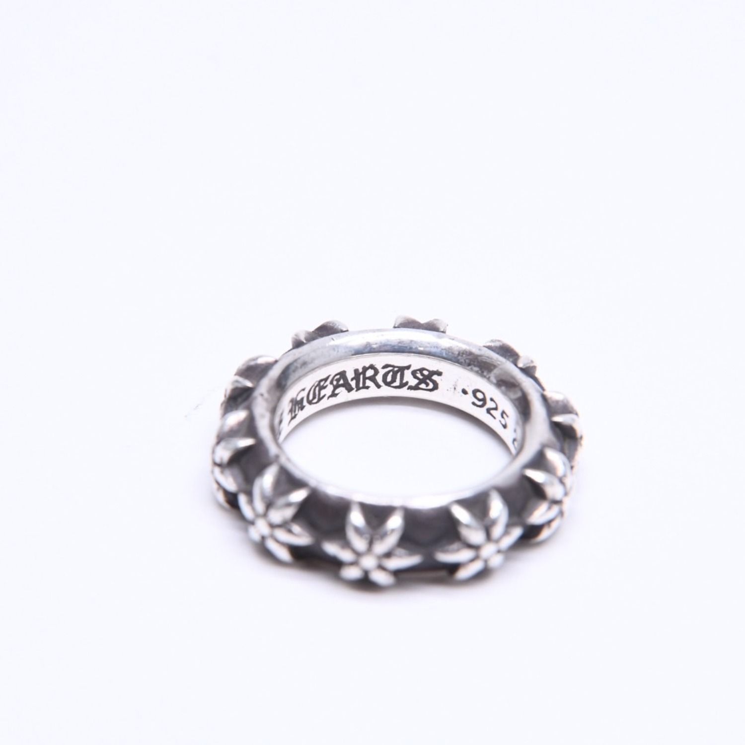 CHROME HEARTS クロムハーツ STAR BAND RING スター バンドリング 重量