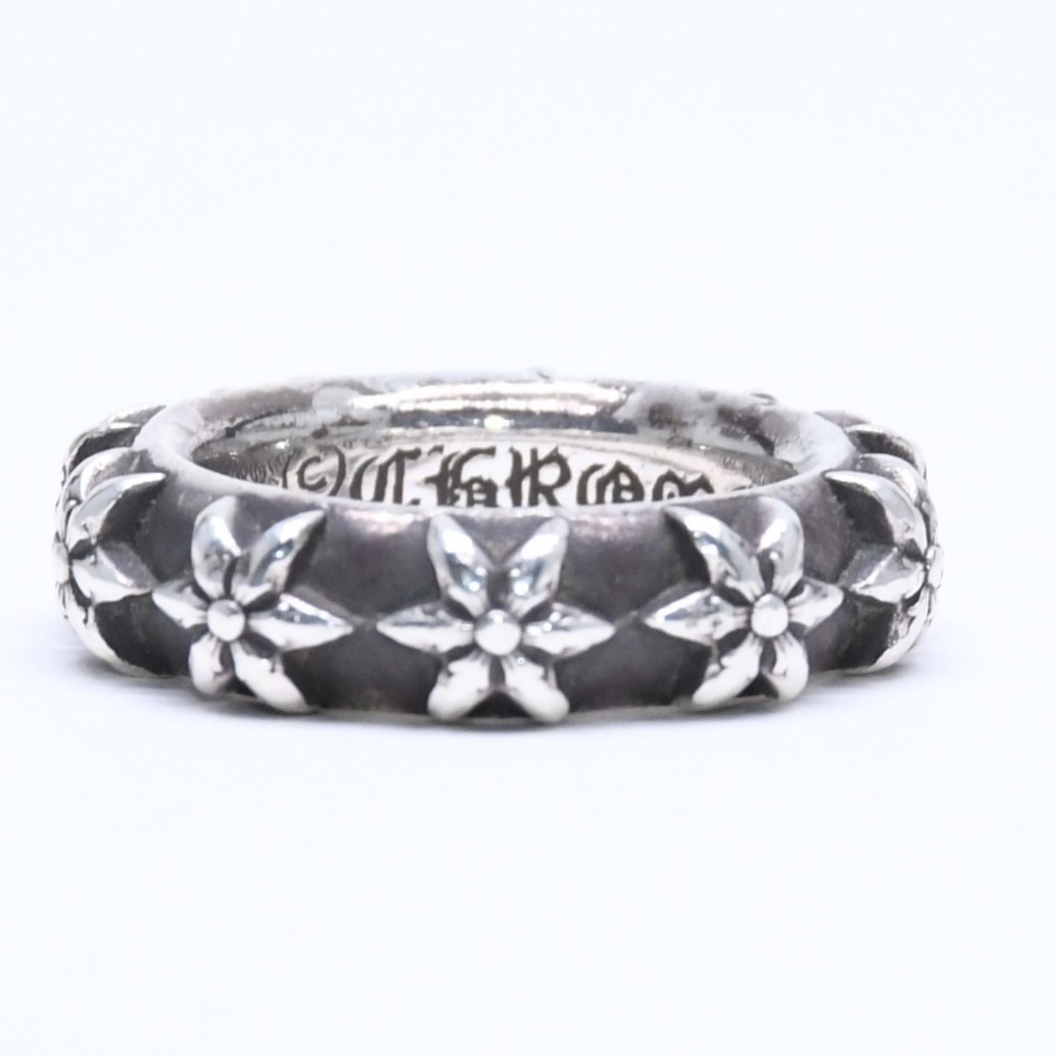 CHROME HEARTS クロムハーツ STAR BAND RING スター バンドリング 重量