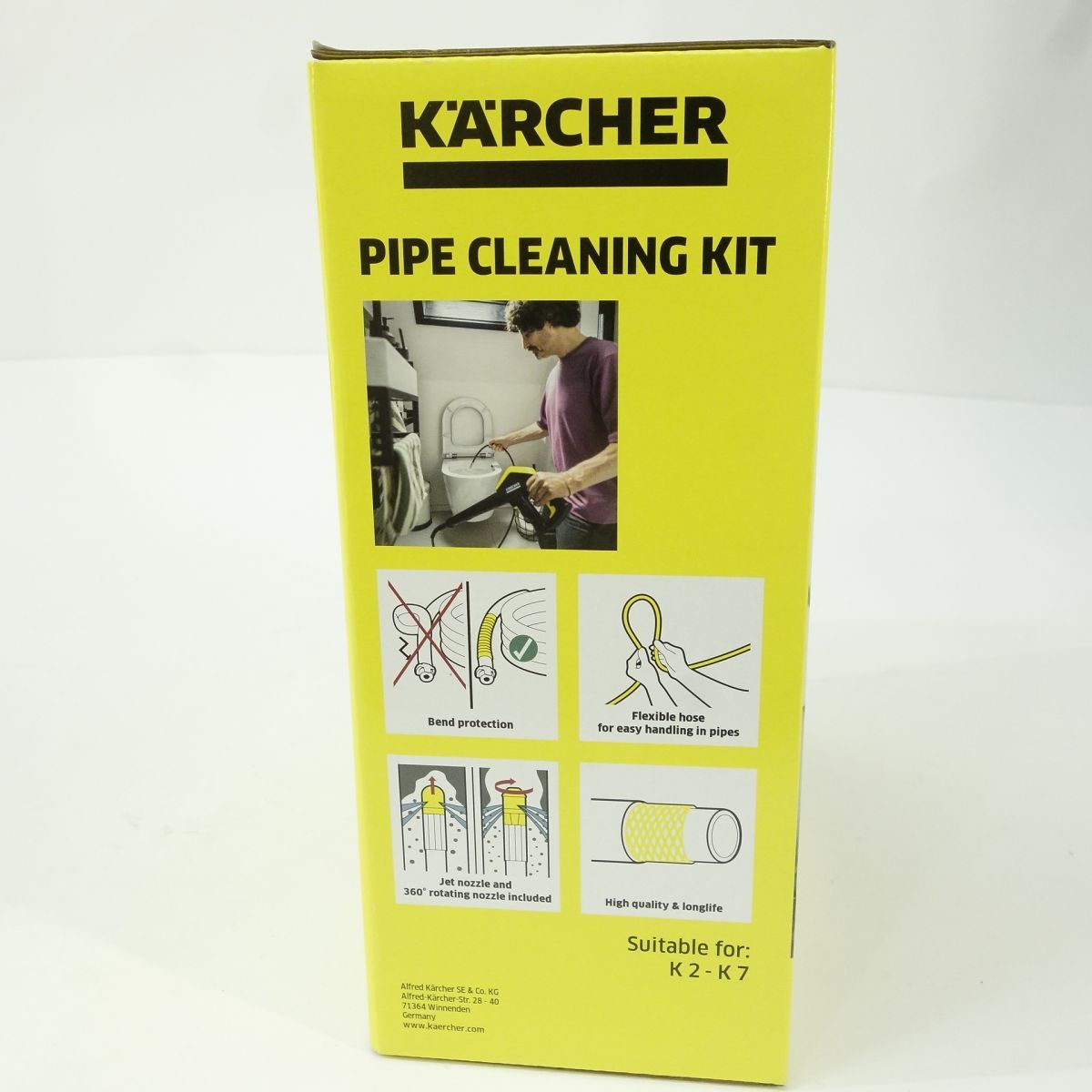 未開封】KARCHER ケルヒャー パイプクリーニングホースキット 15m