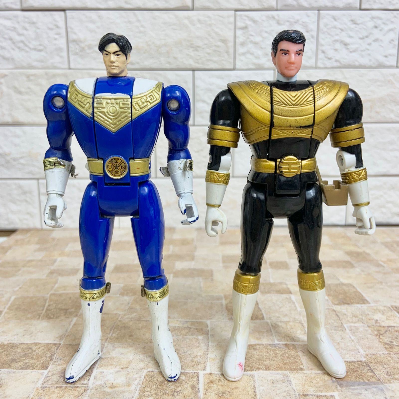 Chouriki Sentai Ohranger Choriki Henshin Ohranger Ohblue King Ranger Figura de acción Azul Azul Negro Negro Yuji Mita Riki BANDAI Bandai