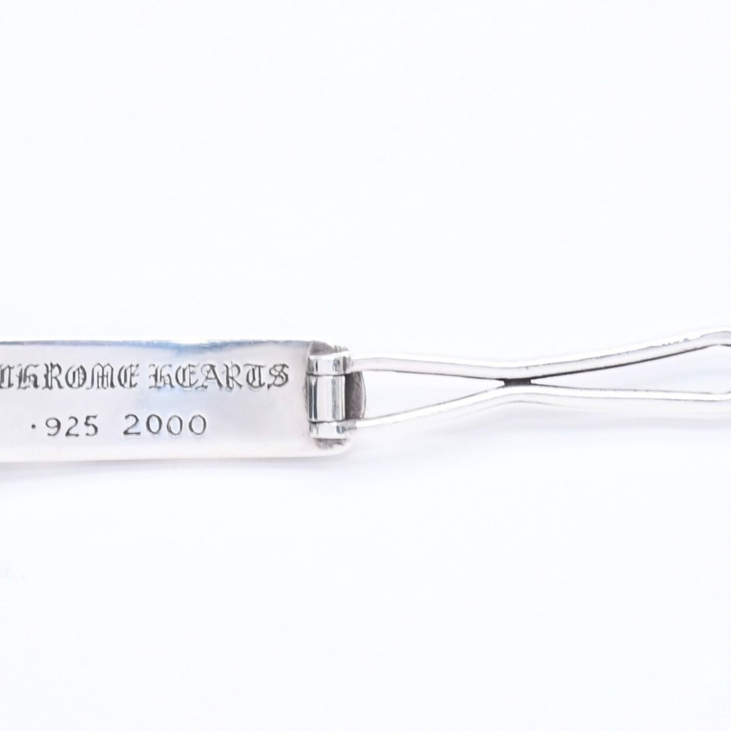 極美品 CHROME HEARTS クロムハーツ HAIR BARRETTE 3 CROSS ヘア