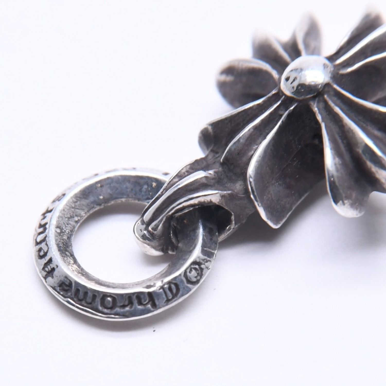 CHROME HEARTS クロムハーツ（原本有） CH PLUS CH プラス チャーム ペンダントトップ シルバー系【中古】 極美品 CHROME HEARTS クロムハーツ CHARM CH PLUS CHプラスチャーム