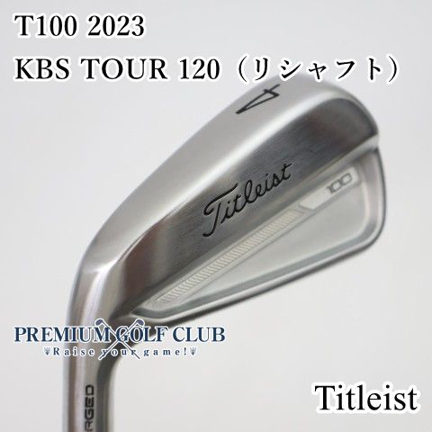 【中古】[Bランク] レフティーユーティリティ タイトリスト T100 2023/KBS TOUR 120（リシャフト）/S/24[4076]