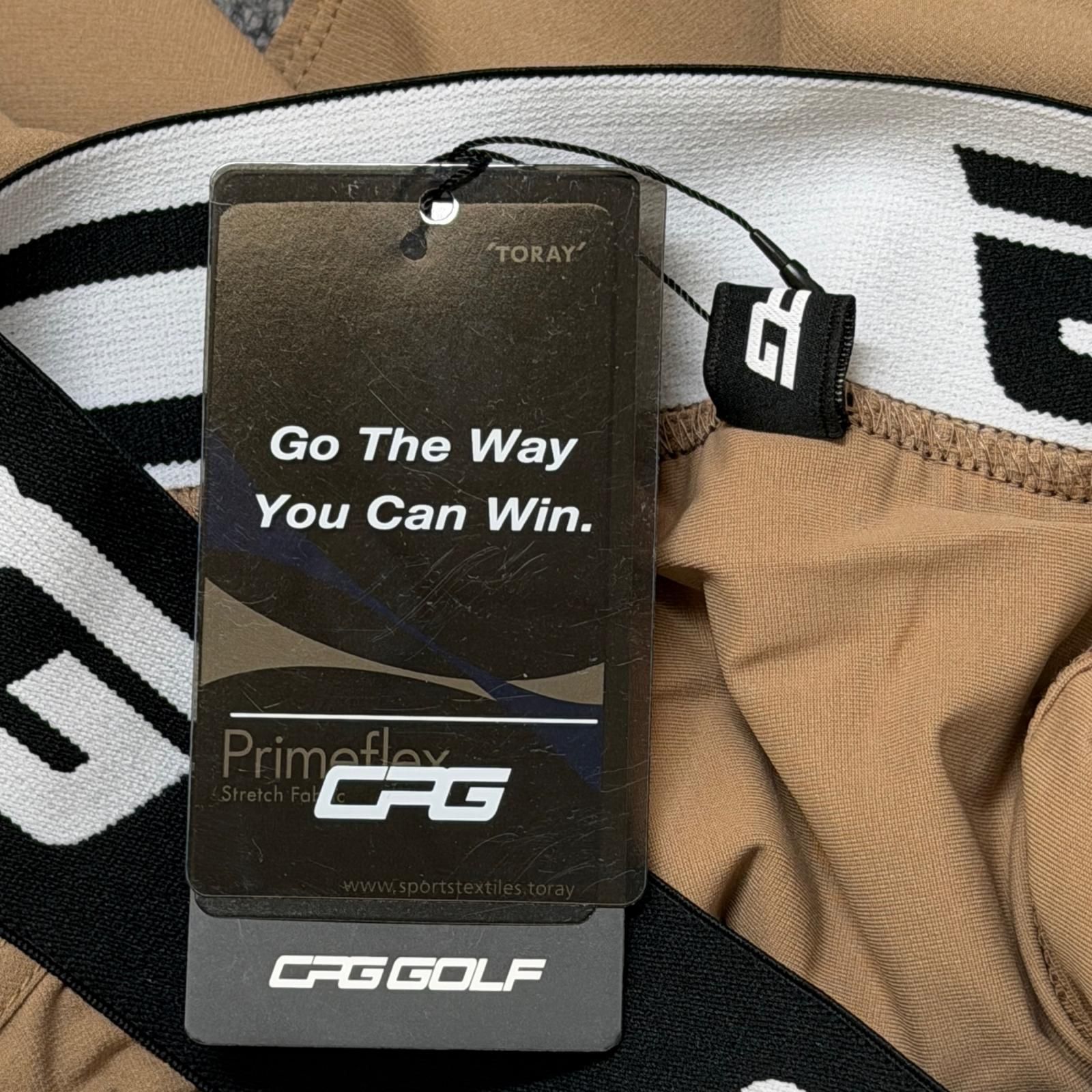 参考上代24200円 未使用 CPG GOLF レイヤードスカート ミニ丈 ショート