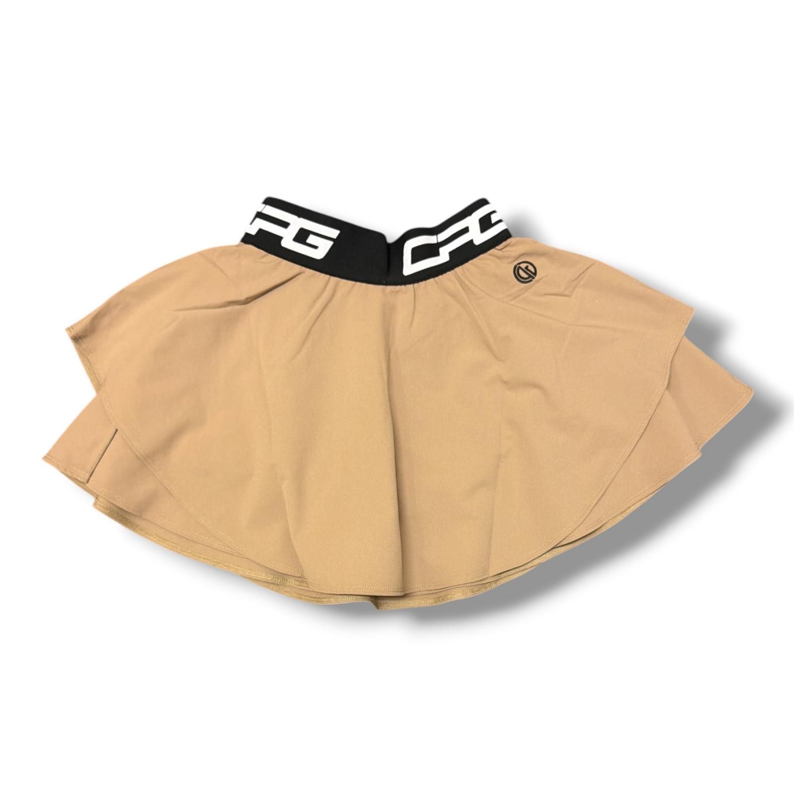 参考上代24200円 未使用 CPG GOLF レイヤードスカート ミニ丈 ショート