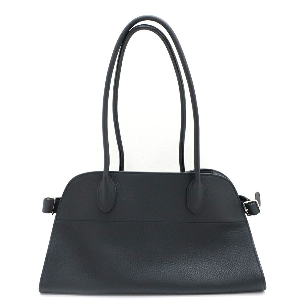 【天白】ザ ロウ マルゴー 12 ショルダー Margaux Shoulder 12 レザー製バッグ ブラック 黒 W1712L133