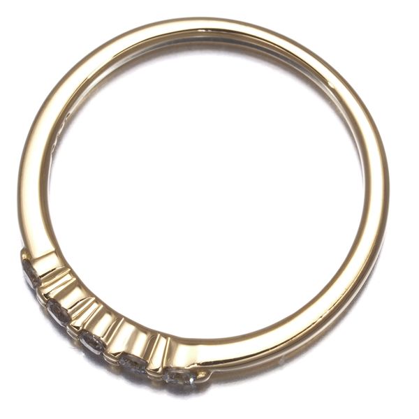 アーカー リング ダイヤ ダイヤモンド 0.10ct エメピンキー 5P 3号