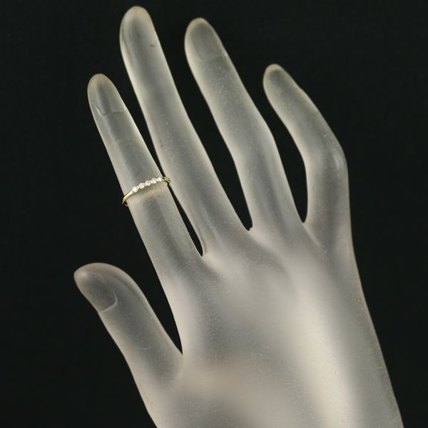 アーカー リング ダイヤ ダイヤモンド 0.10ct エメピンキー 5P 3号