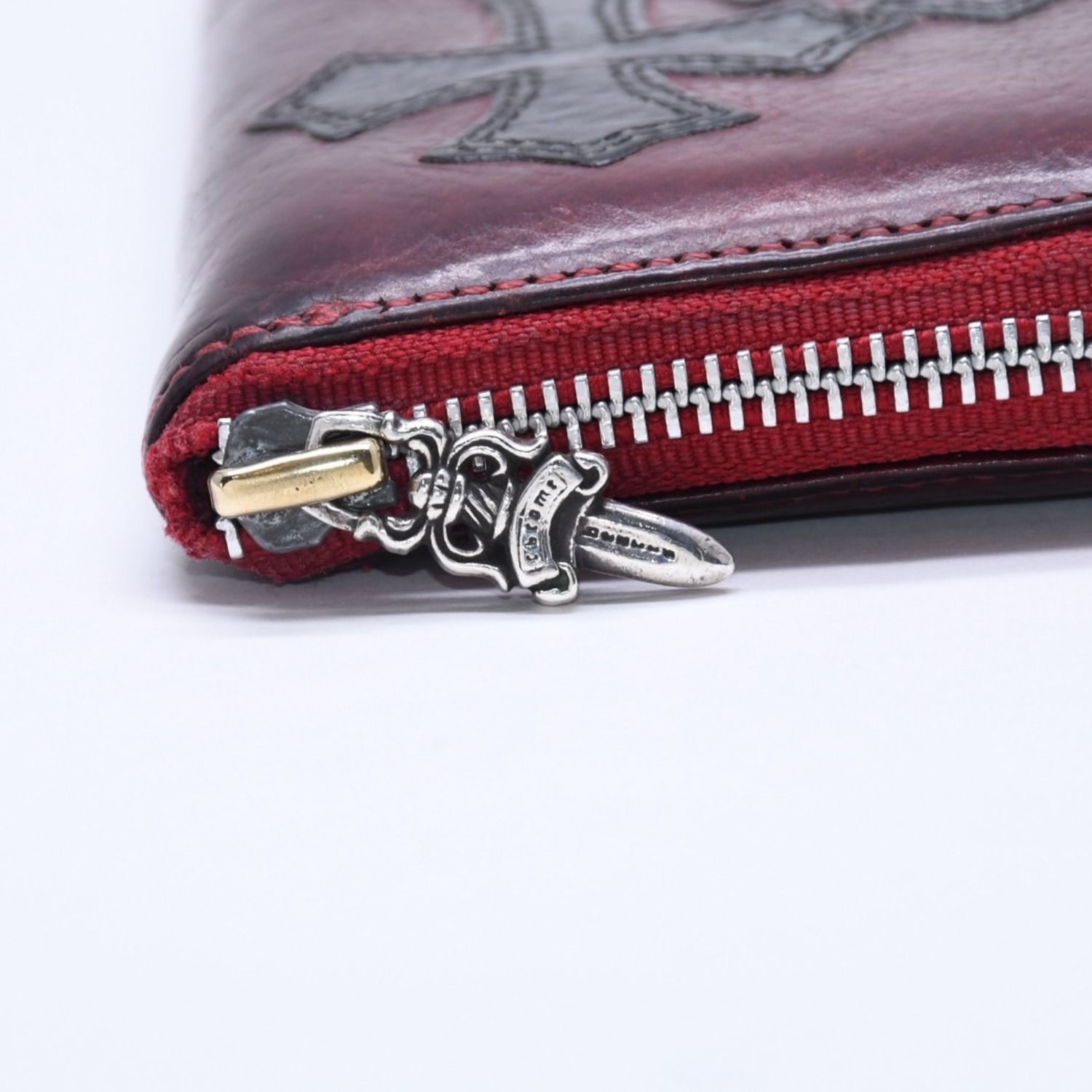 CHROME HEARTS クロムハーツ REC F ZIP #2 3 CEMETERY CROSS レック F
