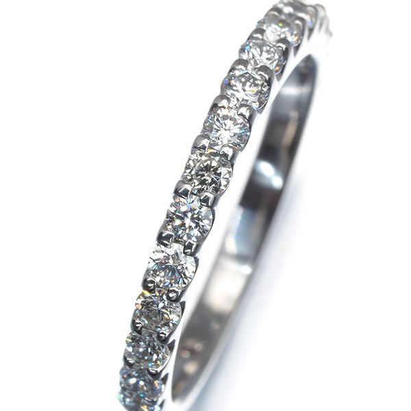 ポンテヴェキオ リング ダイヤ ダイヤモンド 0.53ct ハーフエタニティ
