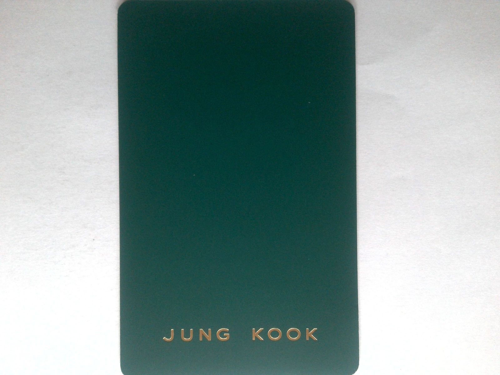 BTS JUNGKOOK トレカ GOLDEN JPFC購入特典 ラキドロ ホログラム