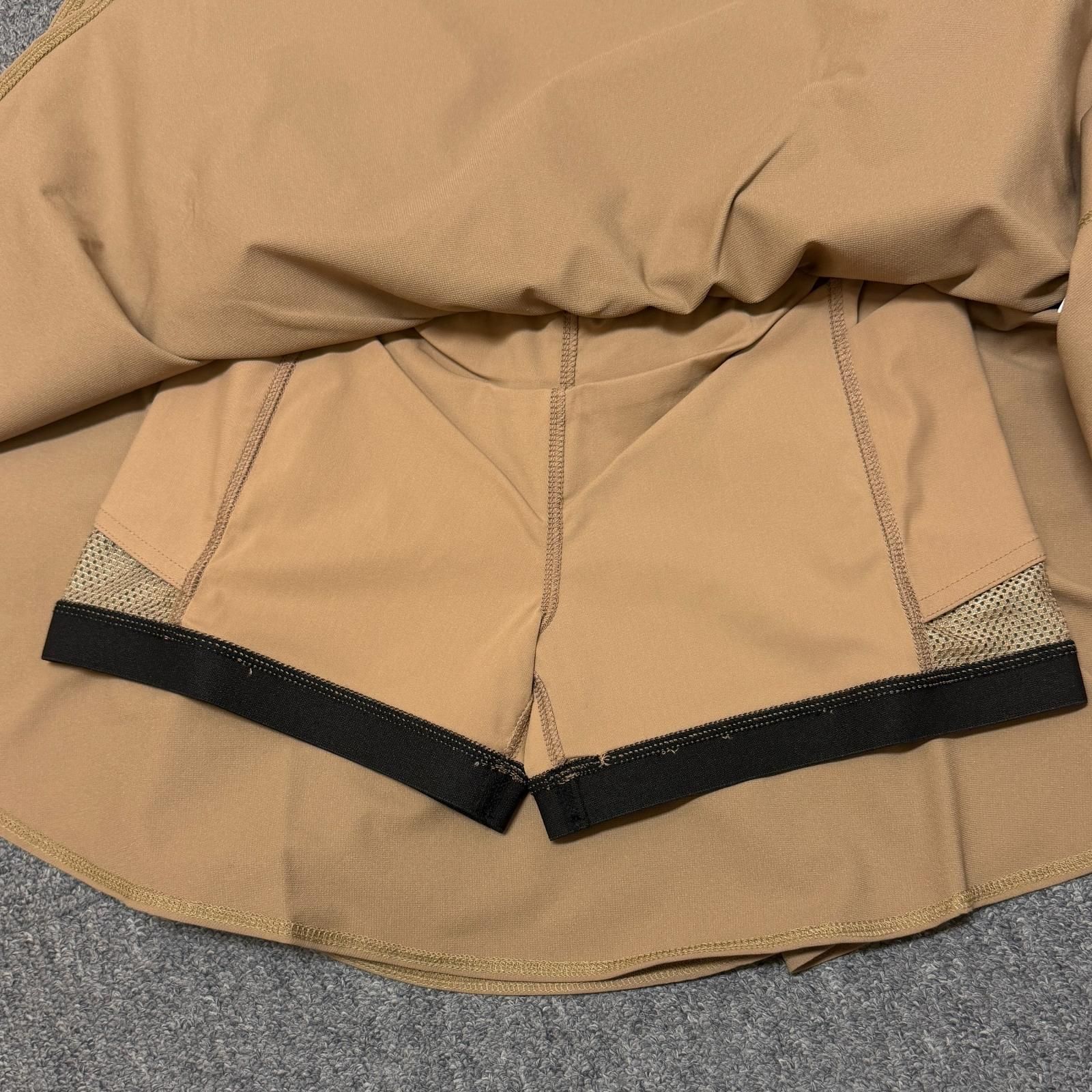 参考上代24200円 未使用 CPG GOLF レイヤードスカート ミニ丈 ショート