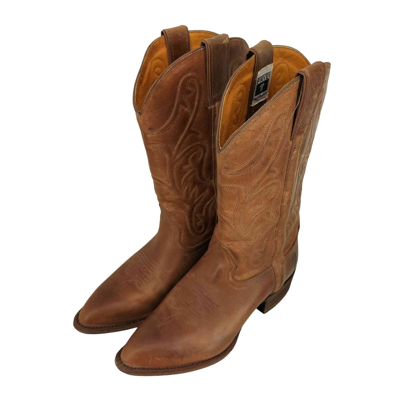 FRYE フライ ★ウエスタン ブーツ　B幅 24cm相当 フライ FRYE ウエスタンブーツ レディース US：7.5 - メルカリ