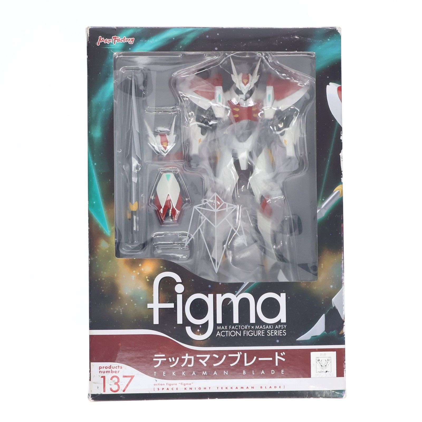 figma 137 Tekkaman Blade Space Knight Tekkaman Blade Figura móvil completa Max Factory