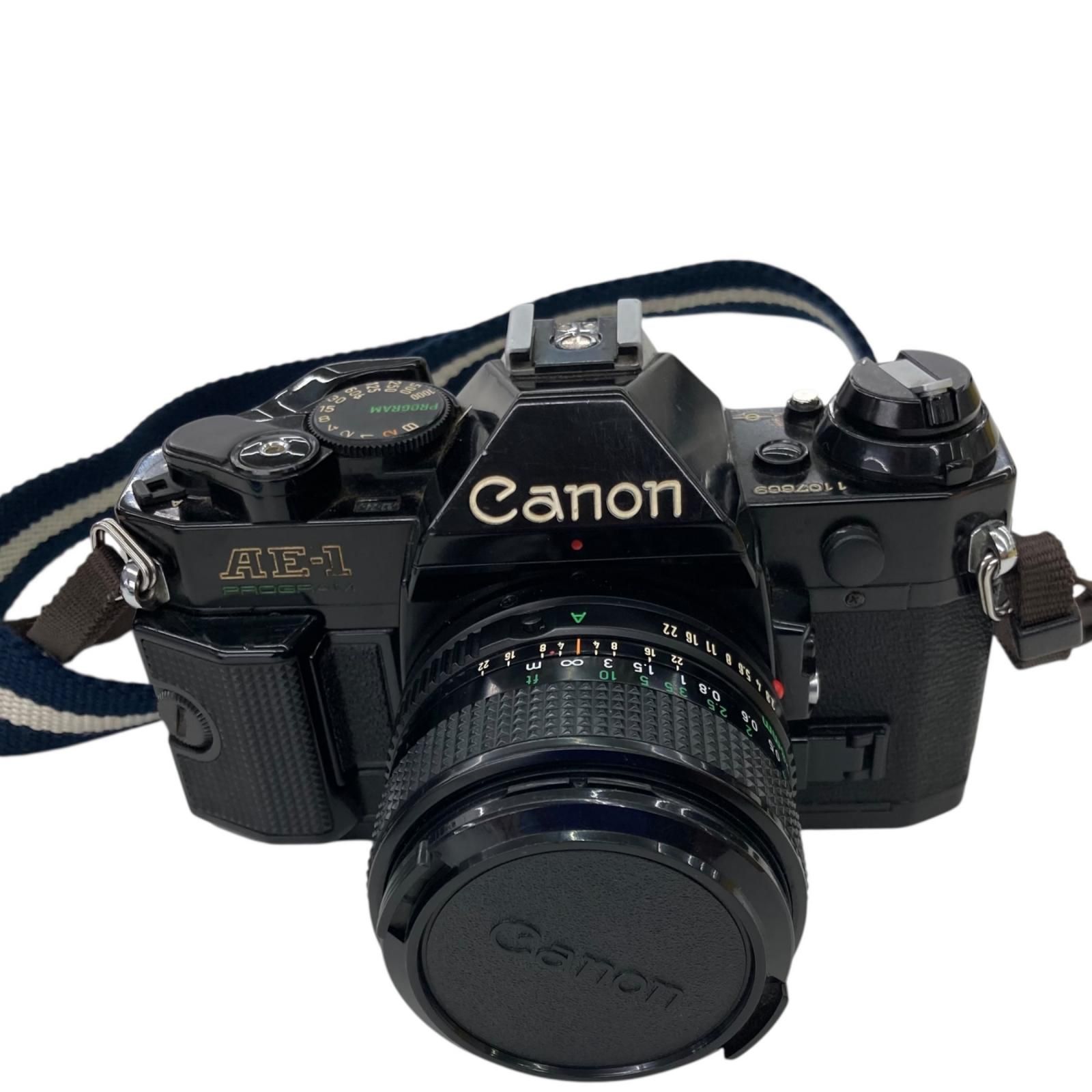 186000 動作未確認 canon キャノン AE-1 PROGRAM ブラック - メルカリ