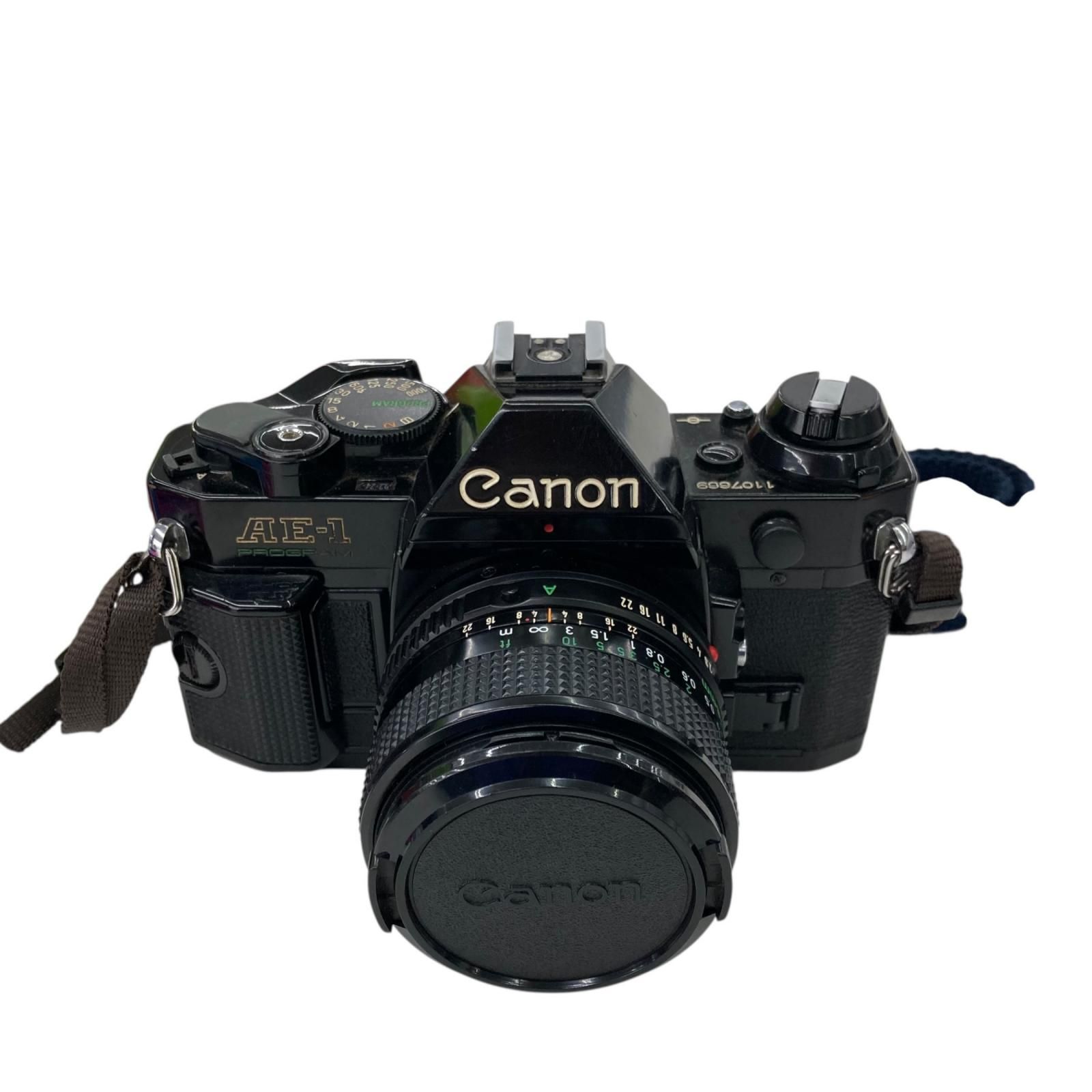 186000 動作未確認 canon キャノン AE-1 PROGRAM ブラック - メルカリ