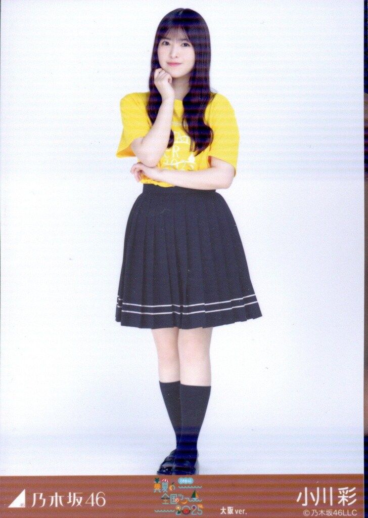 乃木坂46 会場限定生写真 小川彩 真夏の全国ツアー2025 Tシャツ 大阪