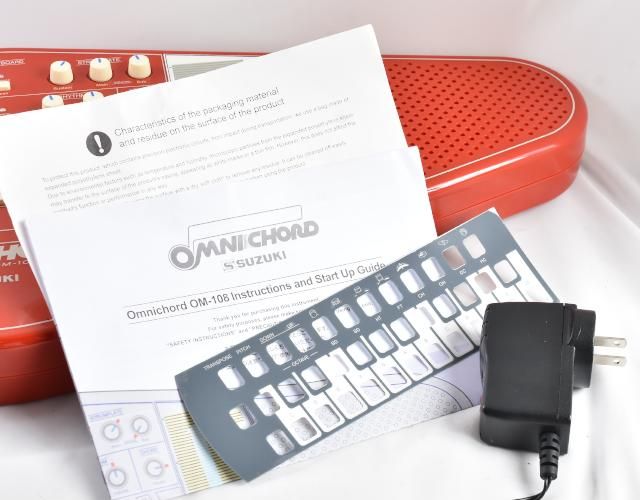 スズキ オムニコード OM-108 70周年記念限定レッド ほぼ新品 元箱付