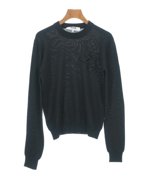 MSGM エムエスジーエム ニット・セーター XS 黒 【古着】【中古】【送料無料】 MSGM ニット・セーター レディース 【古着】【中古】【送料無料