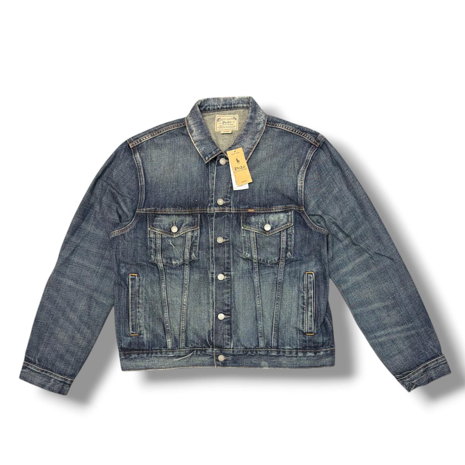 参考上代39600円 未使用 POLO RALPH LAUREN デニムジャケット Gジャン