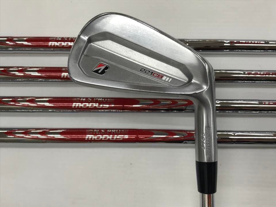 ブリヂストン　221CB　NSプロ MODUS 3 TOUR 115　Rフレックス　アイアンセット　中古【最短即日発送】