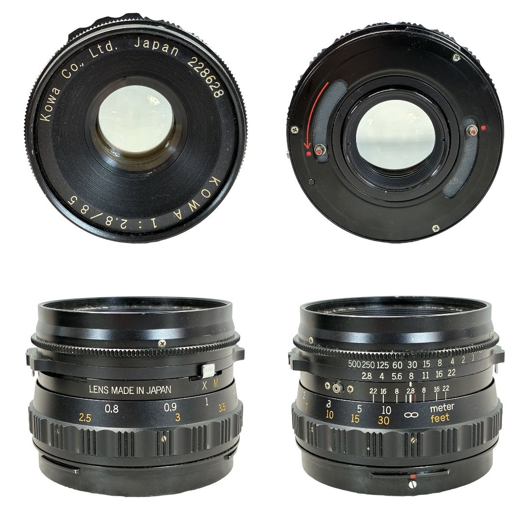 KOWA SIX F2.8/85mm 中判カメラ レンズ付き コーワ ジャンク W11473916