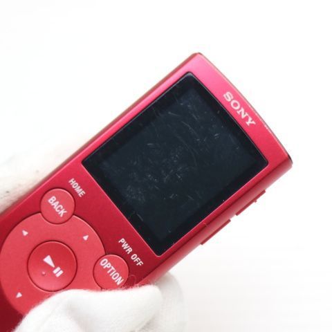 美品 NW-E062 レッド 即日発送 WALKMAN SONY ウォークマン 本体 土日祝