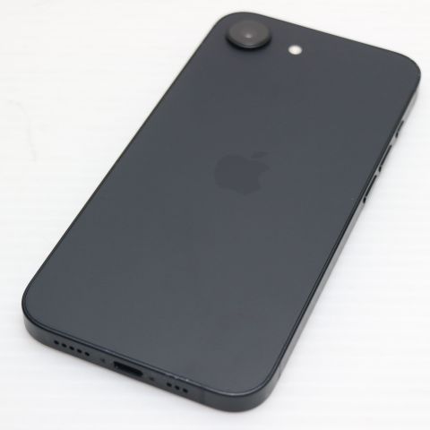 美品 SIMフリー iPhone 16e 128GB ブラック スマホ APPLE 即日発送