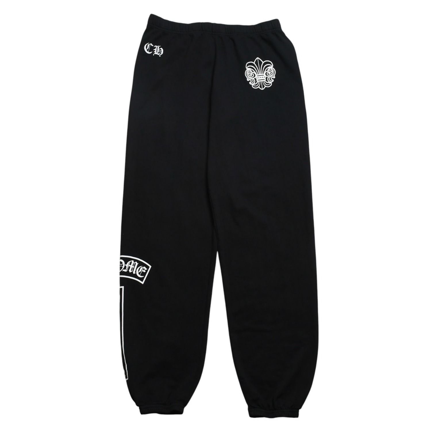 CHROME HEARTS クロムハーツ SWEAT PANTS BSフレアプリント スウェットロングパンツ 極美品 CHROME HEARTS クロムハーツ スウェットパンツ BSフレア 裾TBAR