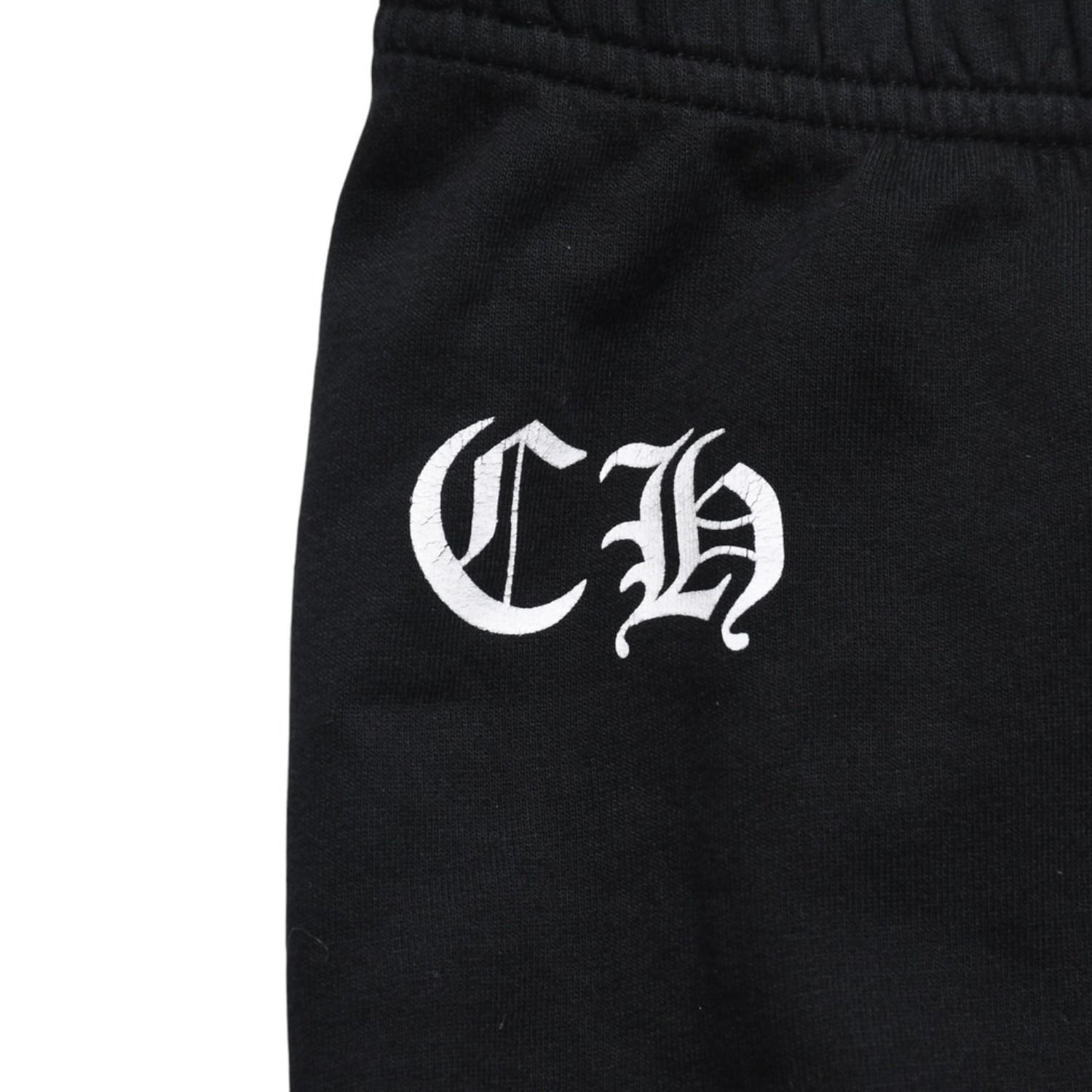 極美品 CHROME HEARTS クロムハーツ スウェットパンツ BSフレア 裾TBAR