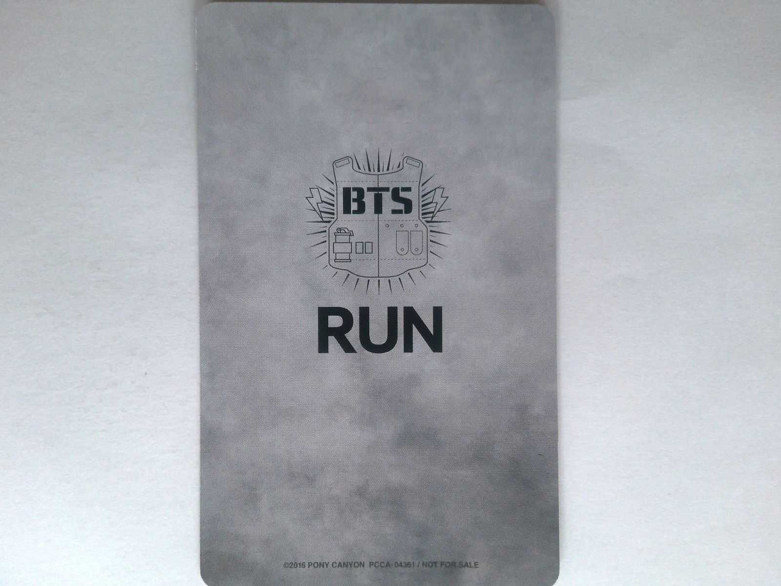 BTS V トレカ RUN-Japanese Ver.- 通常盤 初回生産分 封入特典