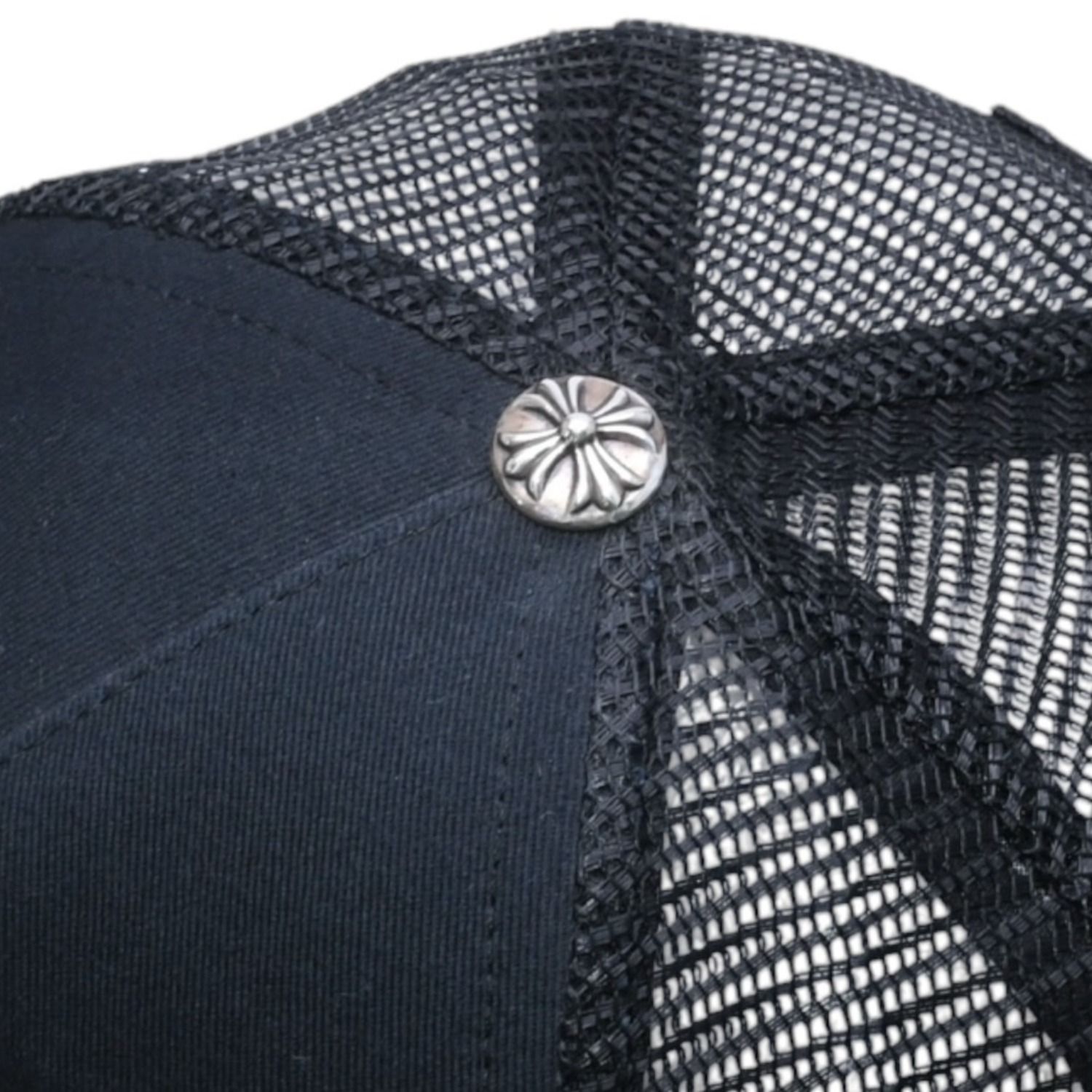 極美品 CHROME HEARTS クロムハーツ TRUCKER CAP EYECHART アイ