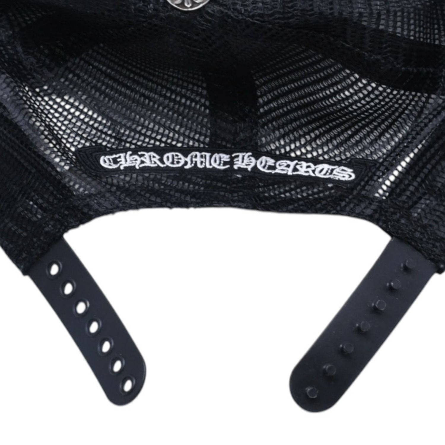 極美品 CHROME HEARTS クロムハーツ TRUCKER CAP EYECHART アイ